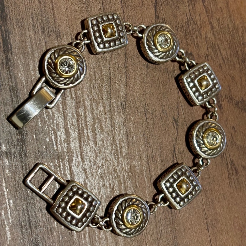 Brighton Heiress Two Toned Crystal bracelet ⭐️